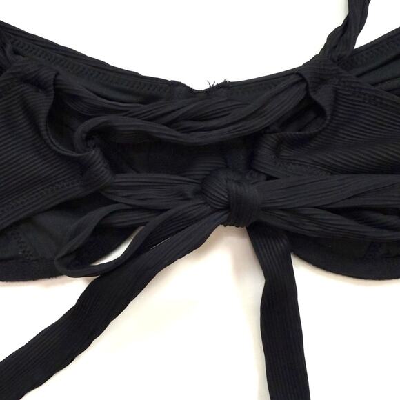 J. Crew Ribbed Cross-Back Underwire Bikini Top - Picture 7 of 9